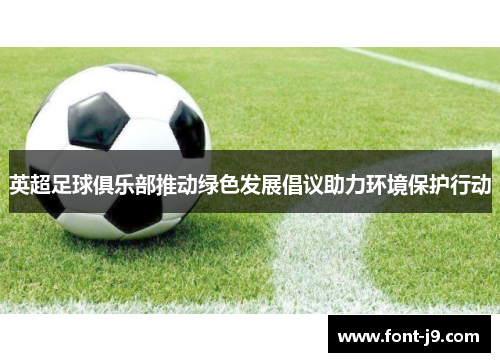 英超足球俱乐部推动绿色发展倡议助力环境保护行动 英超足球俱乐部推动绿色发展倡议助力环境保护行动